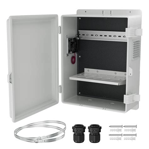 junction box white black|white weatherproof electrical box.